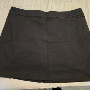 Black Women's Skort